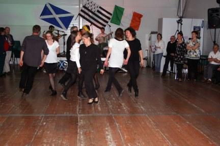 Démonstration danse irlandaise 