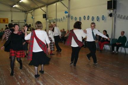 Démonstration danse d'Ecosse